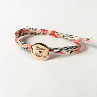 Bracelet Personnalisé Liberty Gravé — Bijou Souvenir